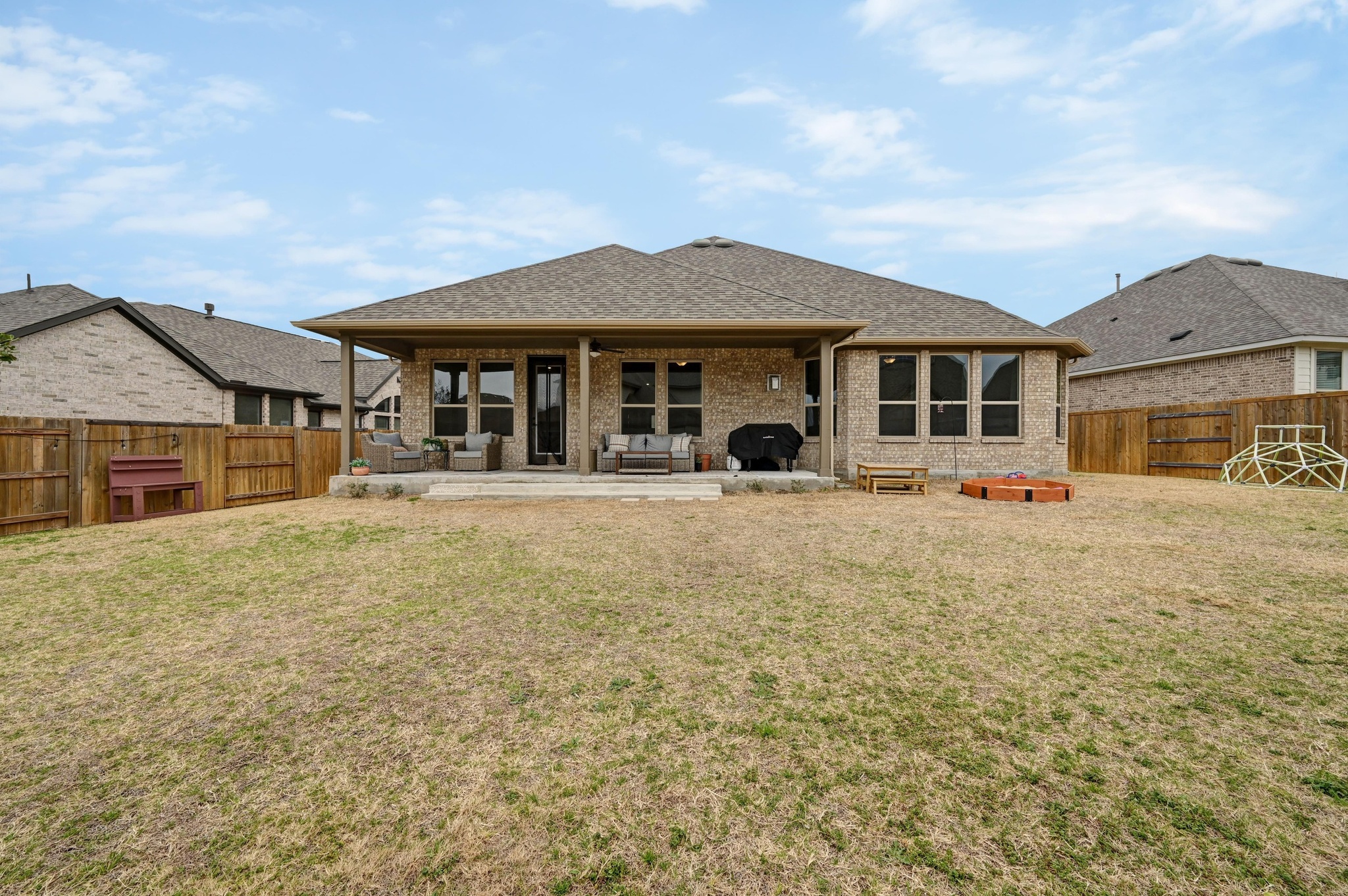 308 Allegheny Way Kyle, TX 78640 - Photo 28 of 40 a front view of a house with a yard