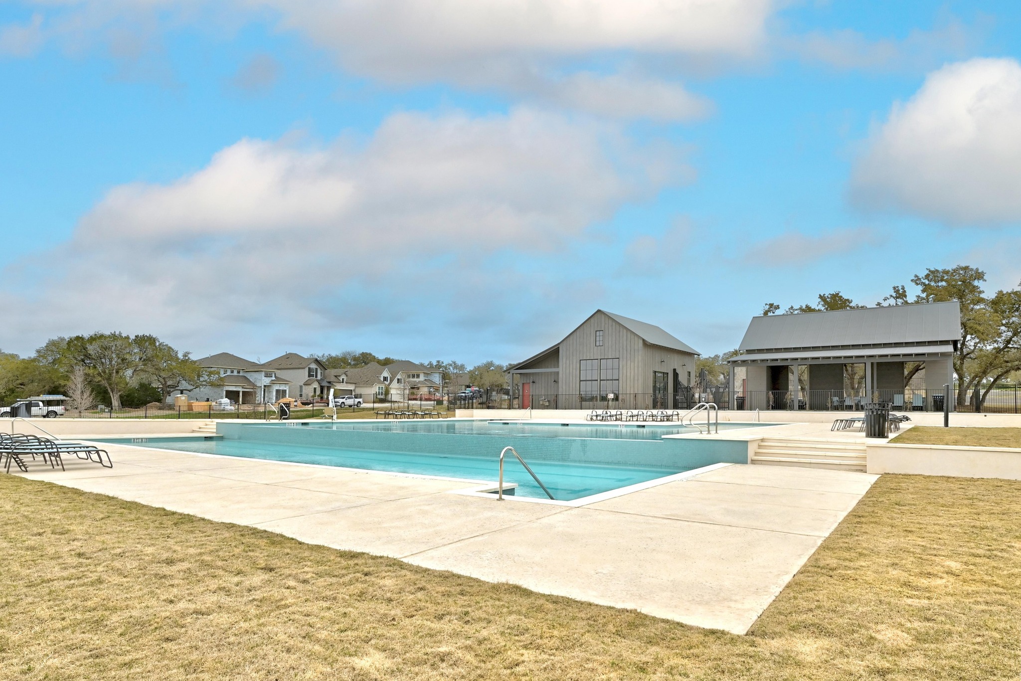 308 Allegheny Way Kyle, TX 78640 - Photo 31 of 40 a view of a house with a yard and a large tree