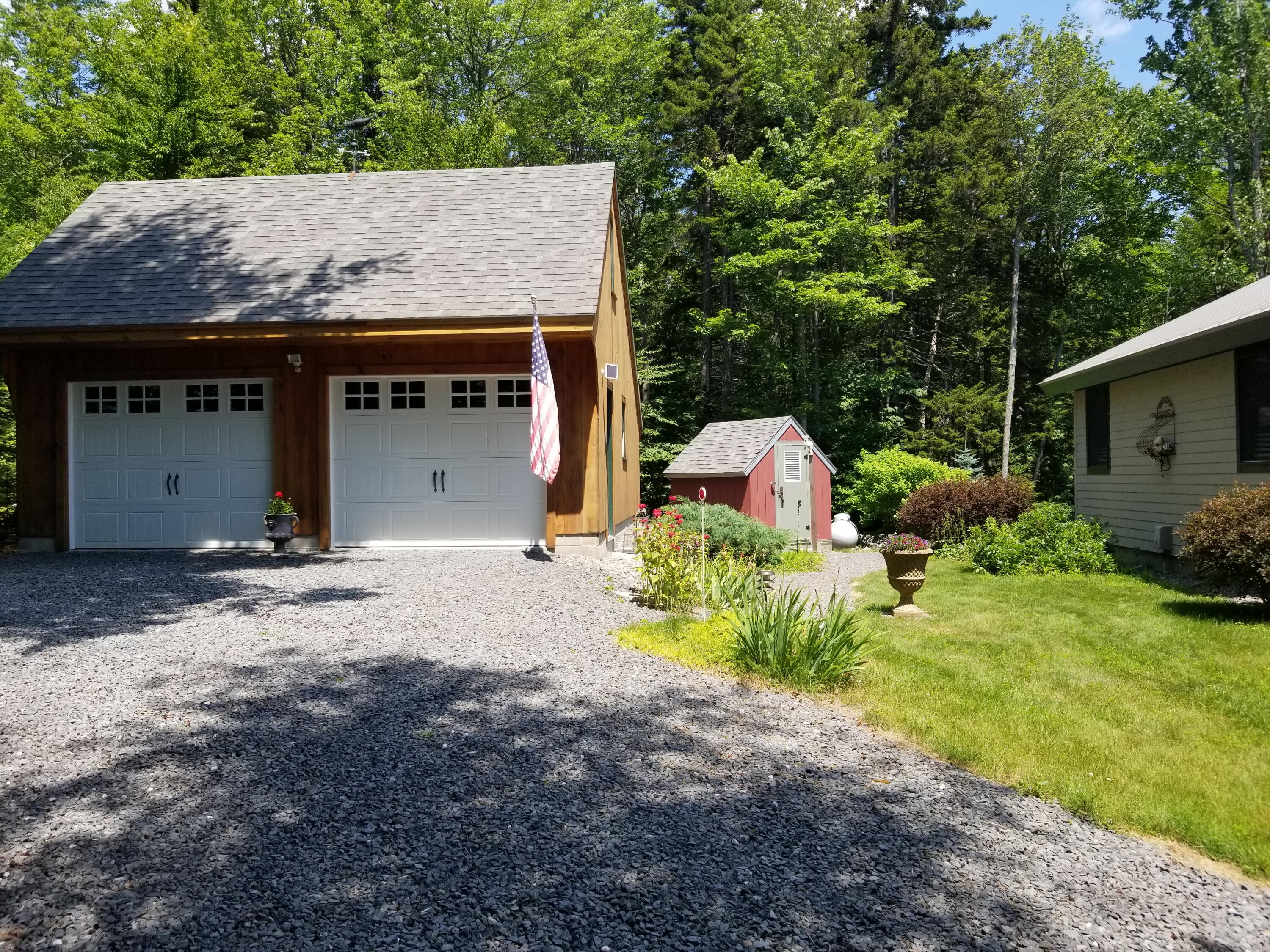 183 Dickson Road New Portland, ME 04961 - Photo 14 of 51 Two car garage