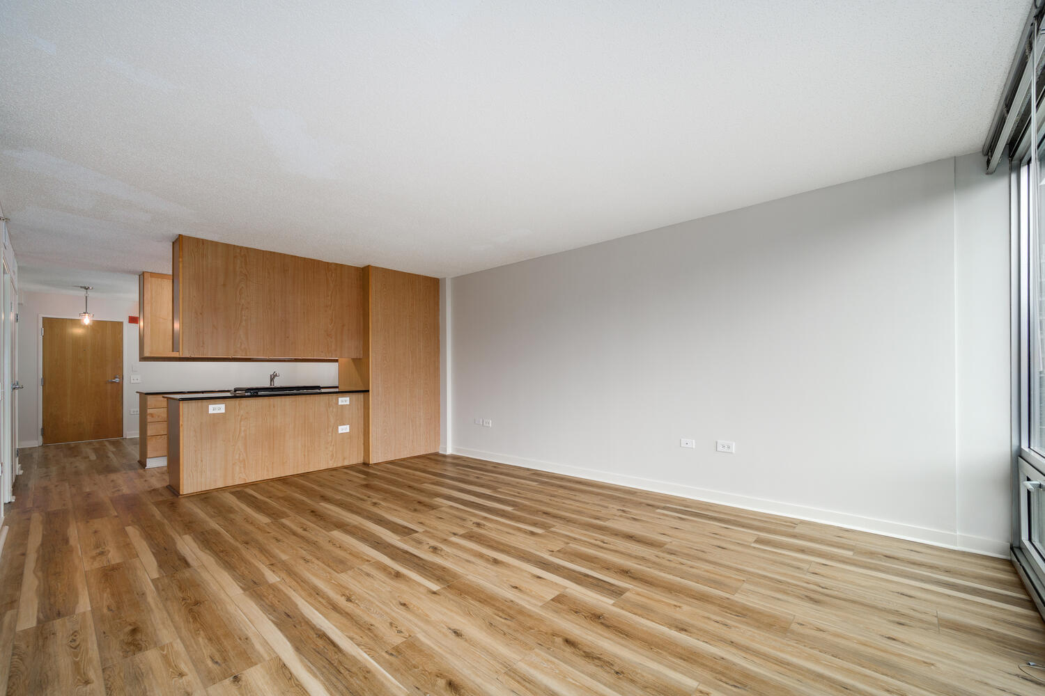 9655 Woods Drive, Unit 507 Skokie, IL 60077 - Photo 12 of 27 a bedroom with a bed and a television