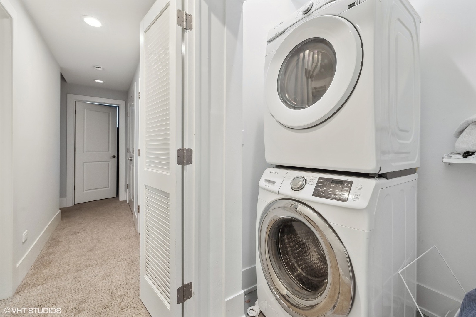 3719 North Seminary Avenue Chicago, IL 60613 - Photo 26 of 26 a view of a storage and utility room with washer and dryer