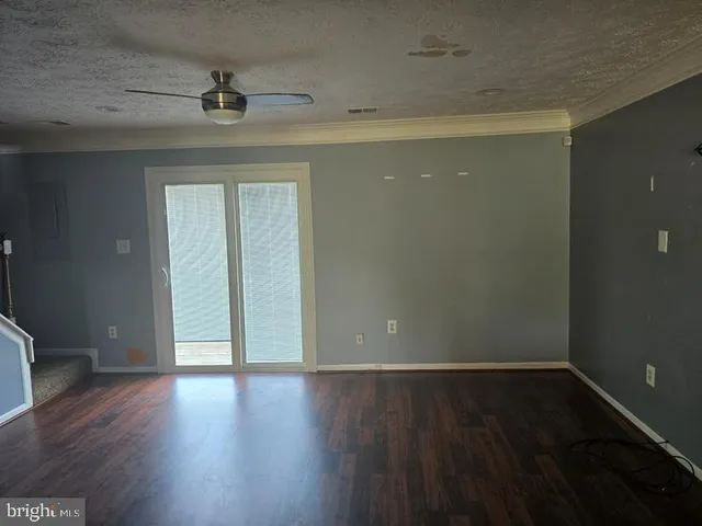 wooden floor in an empty room