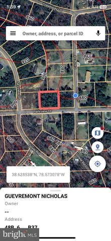 $15,000 | Lot B37 Parkview Drive, Luray, VA 22835