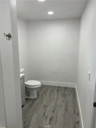 a bathroom with a toilet