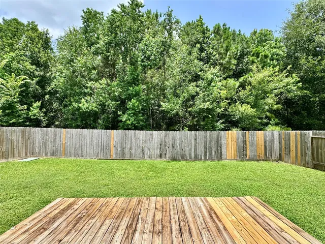 a view of outdoor space and yard