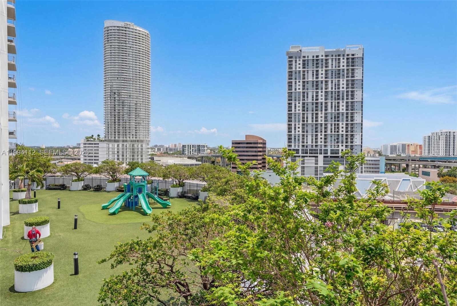 90 Southwest 3rd Street, Unit 1105 Miami, FL 33130 - Photo 10 of 11 a view of a city with tall buildings