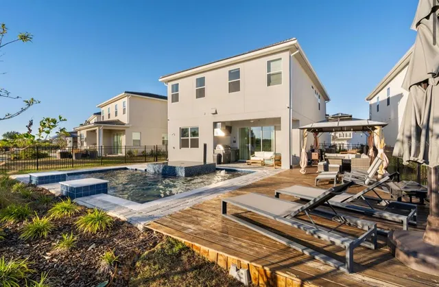 a large white building with a white roof