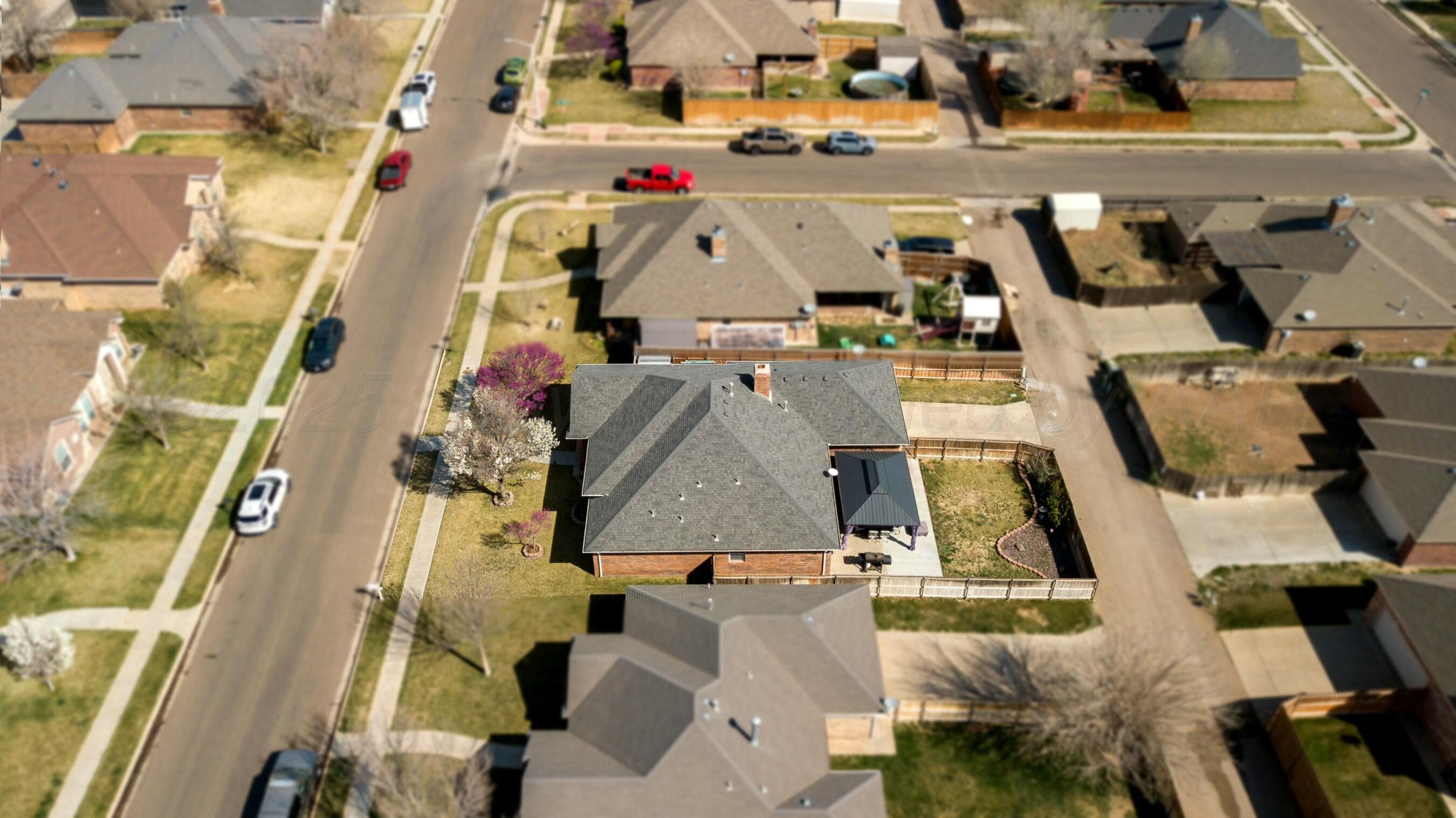8103 El Paso Drive Amarillo, TX 79118 - Photo 37 of 40 an aerial view of residential houses with outdoor space