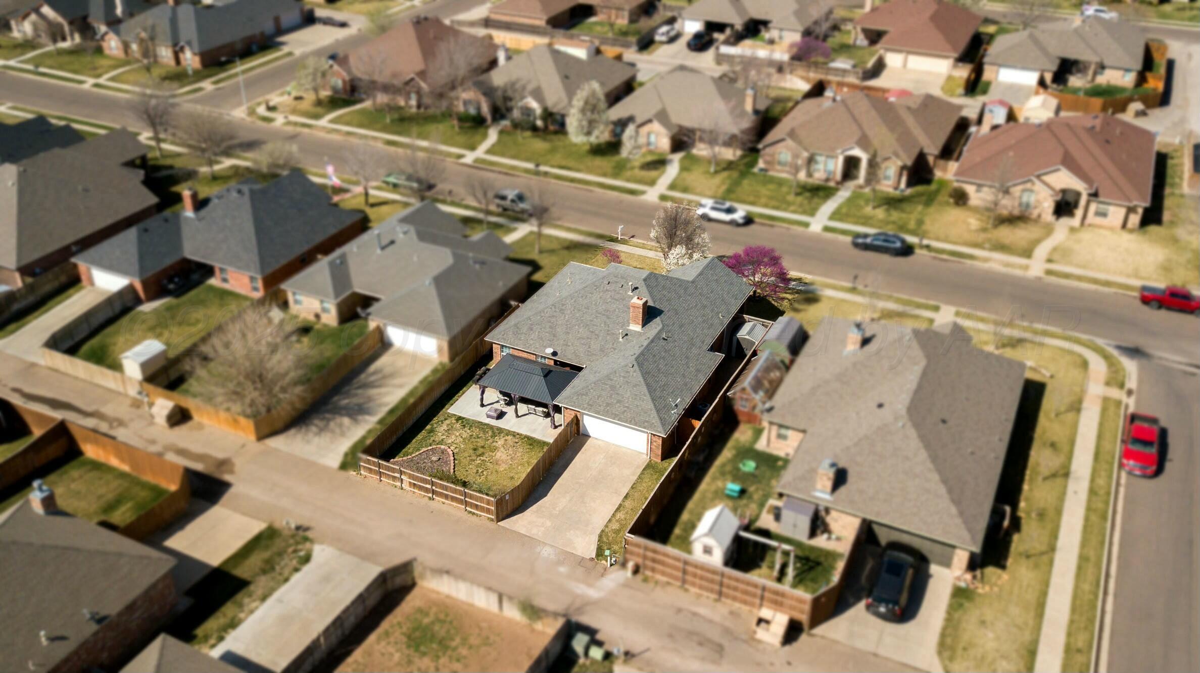 8103 El Paso Drive Amarillo, TX 79118 - Photo 39 of 40 an aerial view of a highlighted house