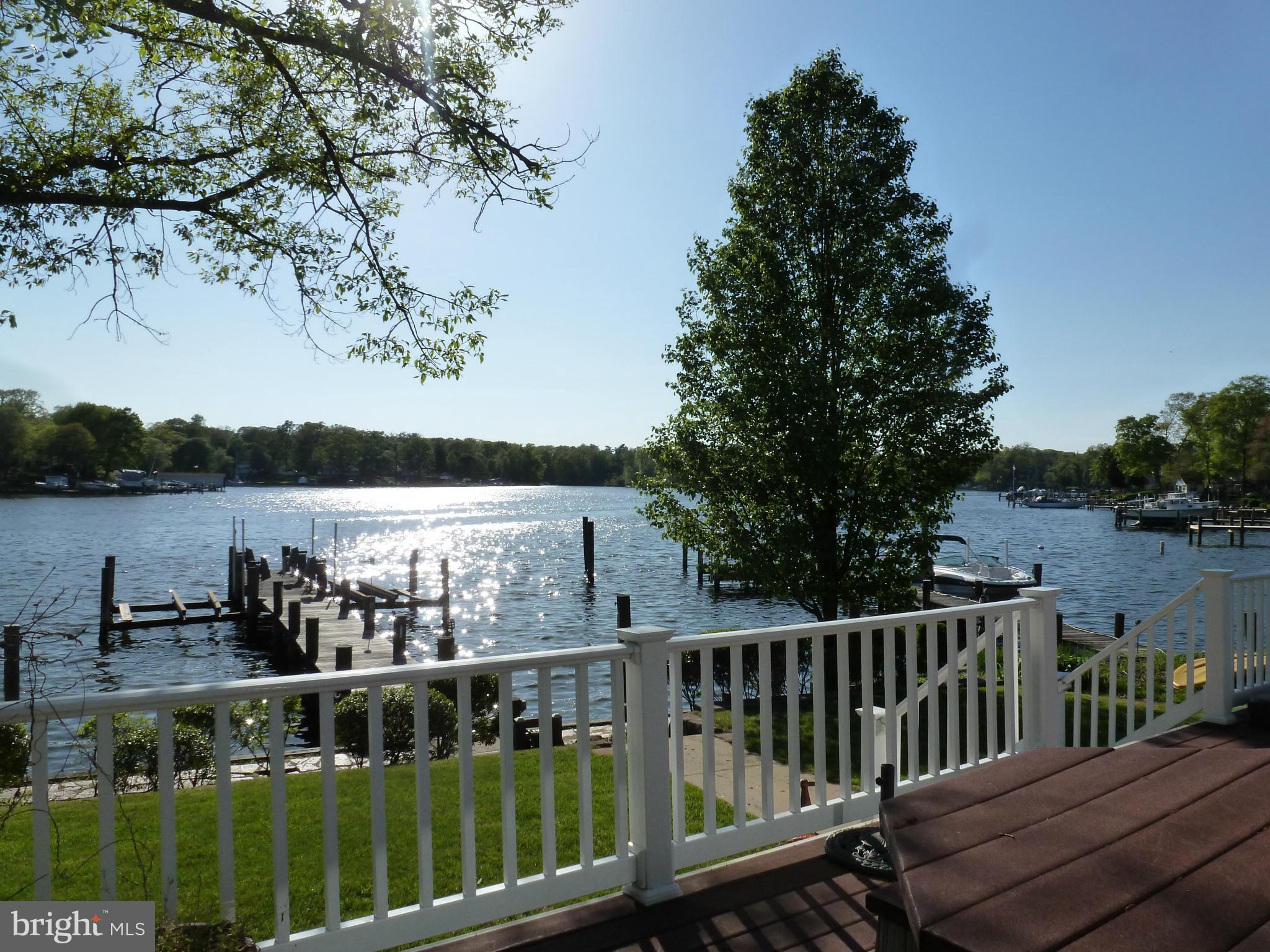 398 Riverside Drive Pasadena, MD 21122 - Photo 2 of 30 River view from Deck