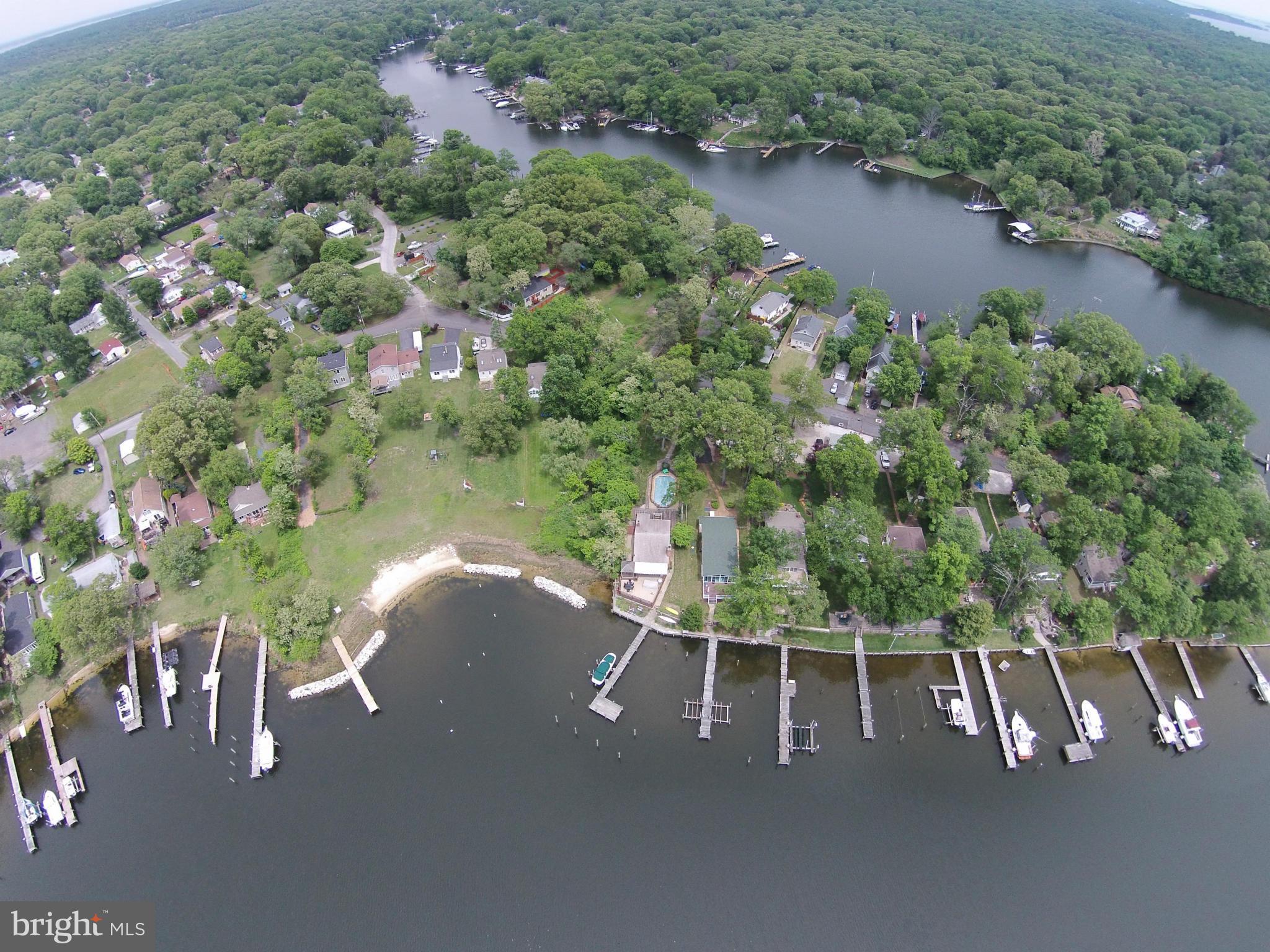 398 Riverside Drive Pasadena, MD 21122 - Photo 3 of 30 Aerial Views