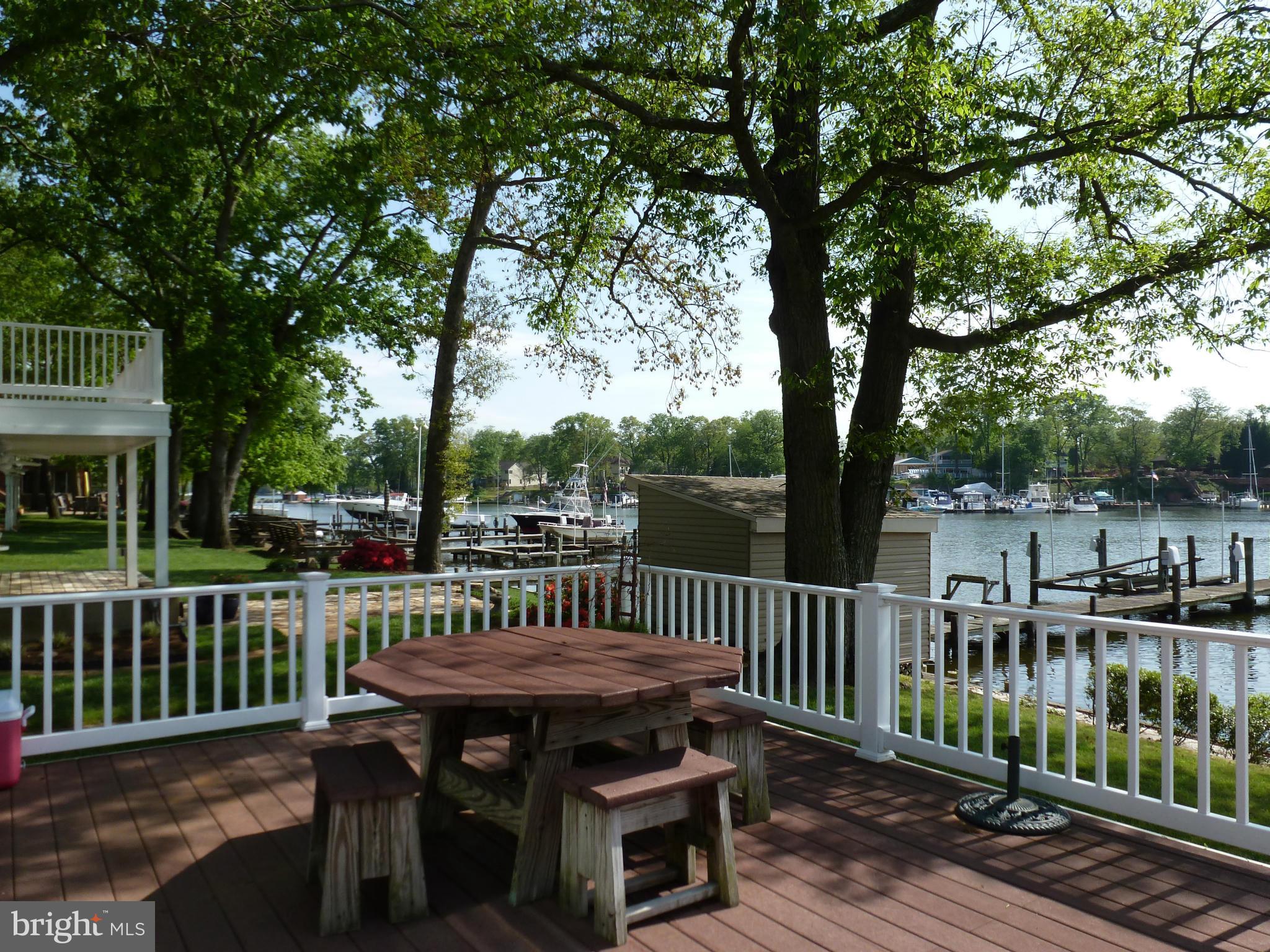 398 Riverside Drive Pasadena, MD 21122 - Photo 25 of 30 River view from Deck