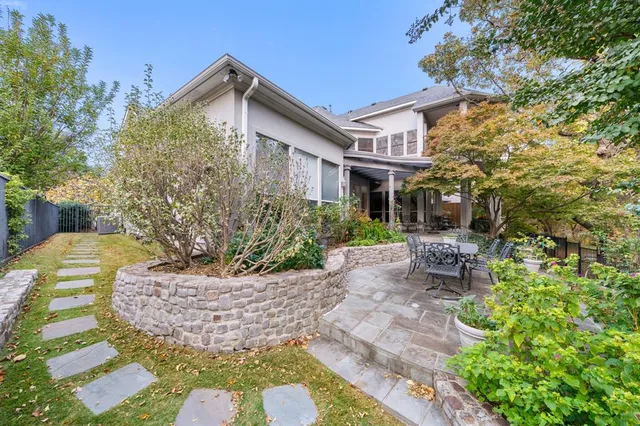 a view of a pathway of a house with wooden floor