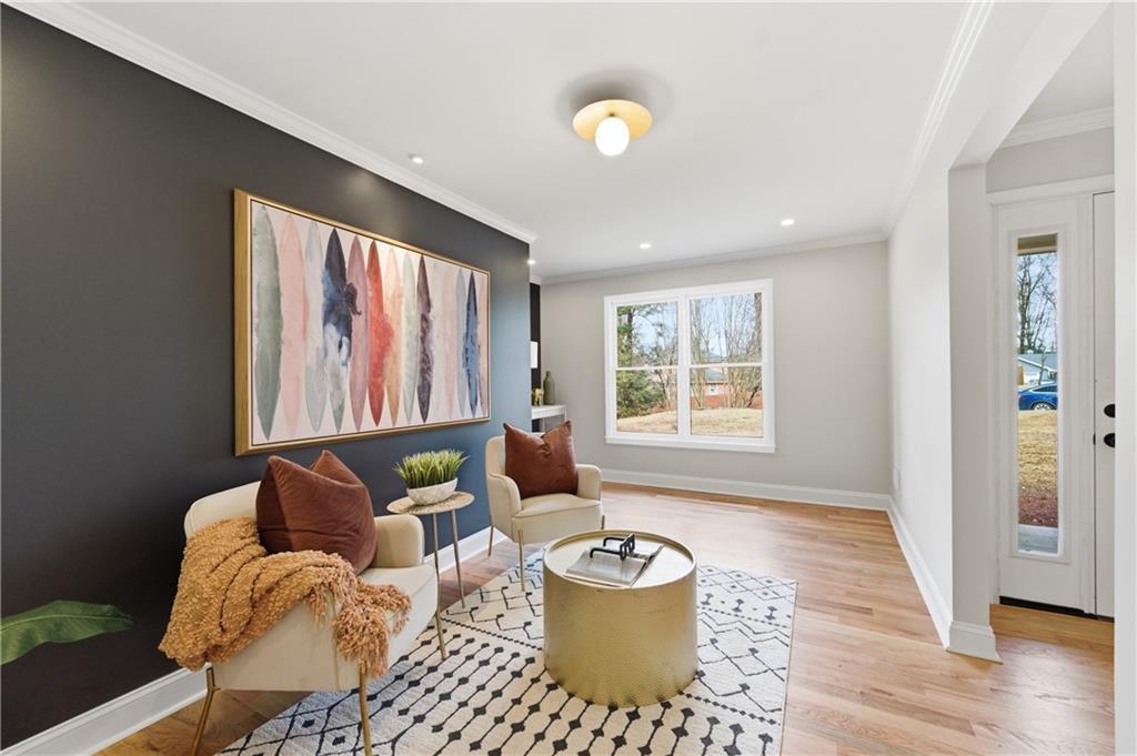 3571 Midvale Forest Court Tucker, GA 30084 - Photo 10 of 53 a living room with furniture and a window