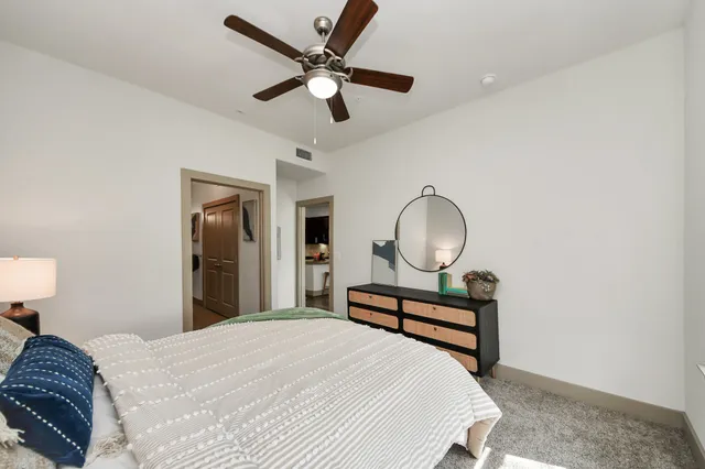 a view of tall building with a outdoor space