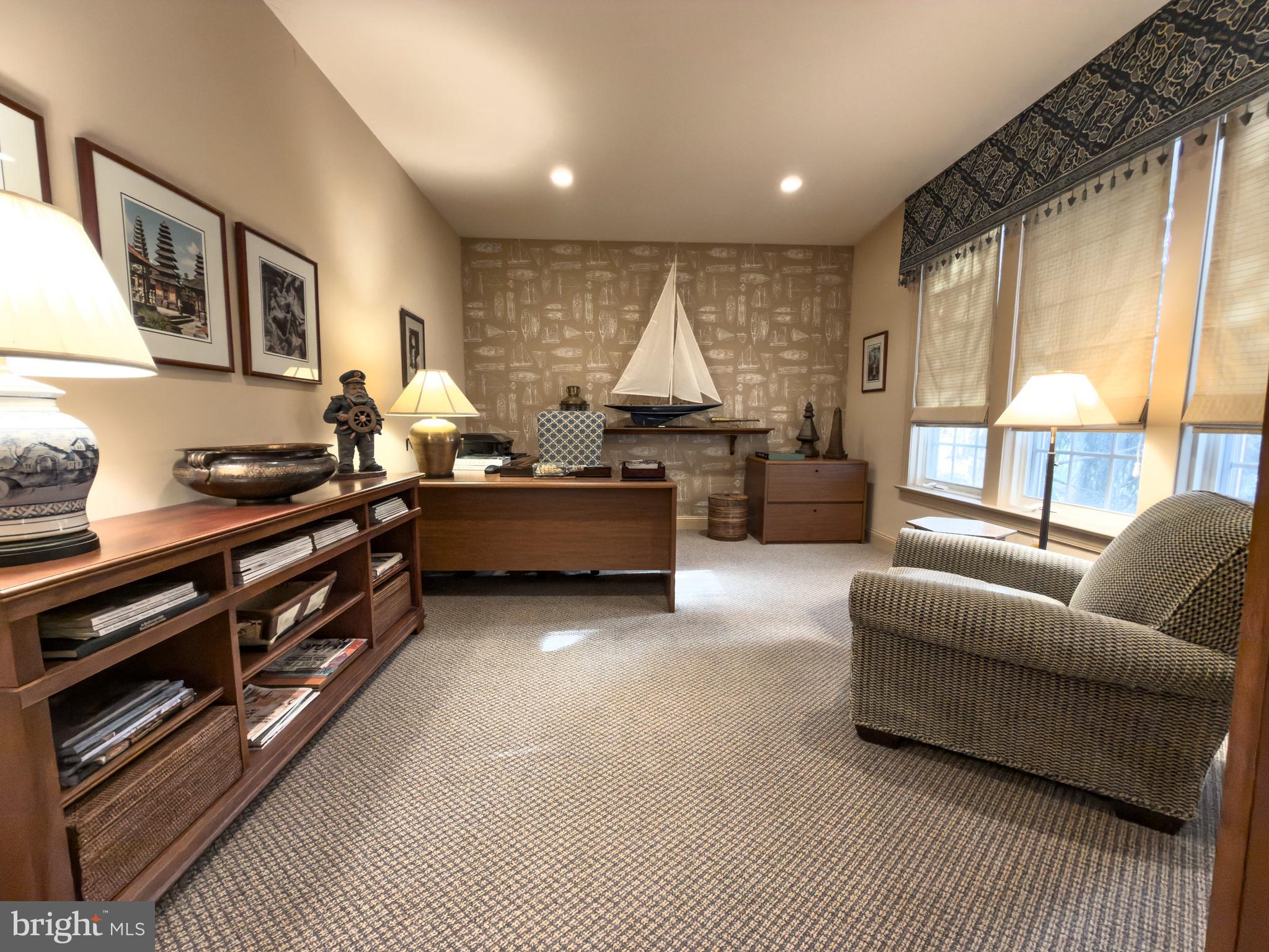 12 Chalous Lane Villanova, PA 19085 - Photo 6 of 39 a living room with furniture and a large window