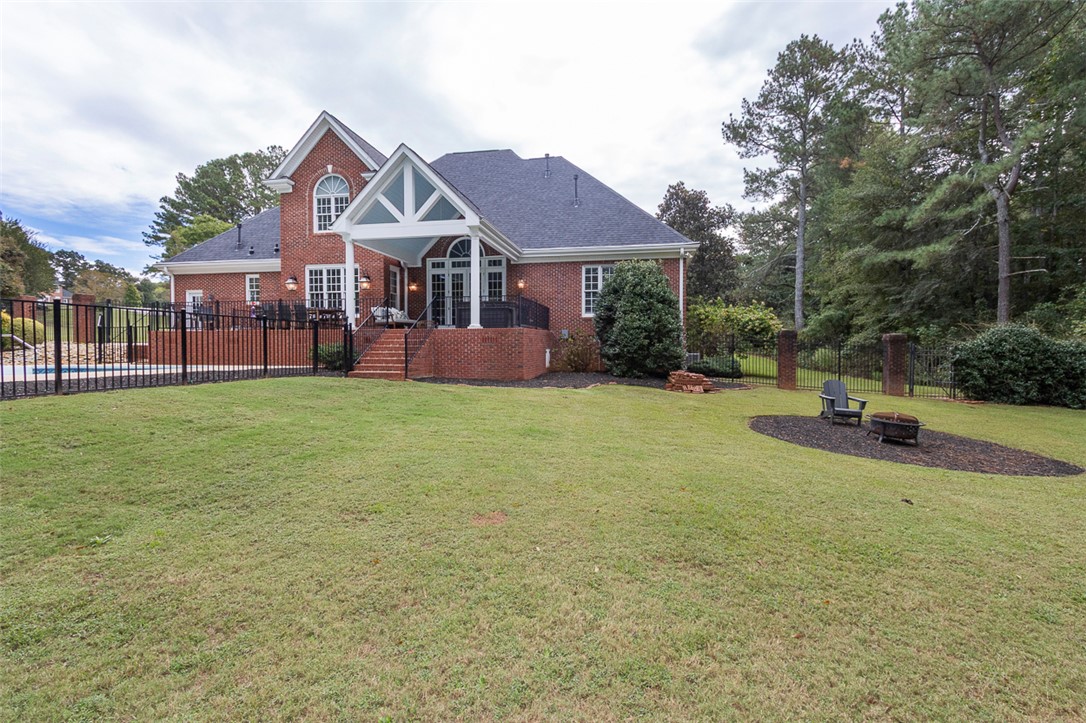 1104 Harpers Way Anderson, SC 29621 - Photo 43 of 50 This spacious property offers a serene outdoor living area, perfect for entertaining or quiet enjoyment.
