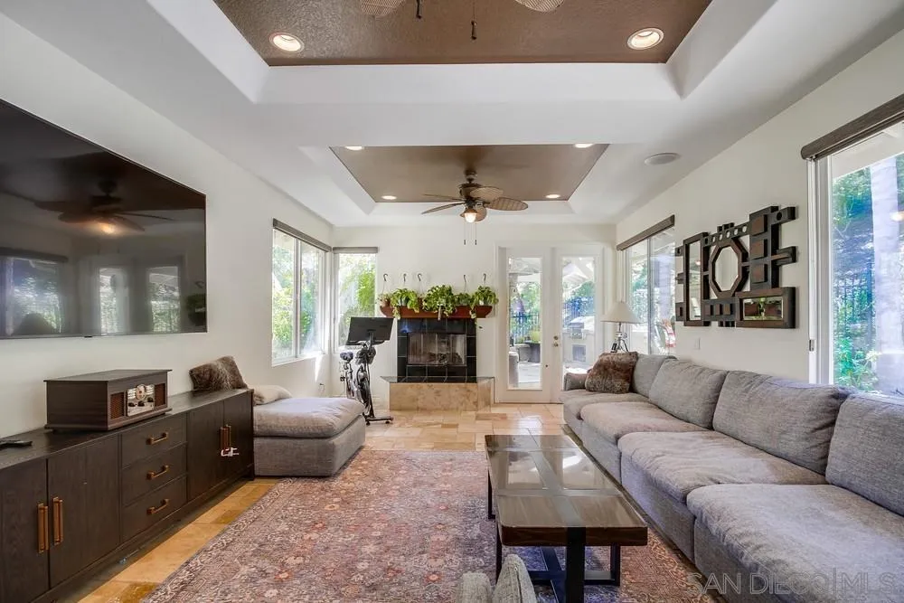 2305 Falkirk Row La Jolla, CA 92037 - Photo 18 of 36 a living room with furniture and a large window