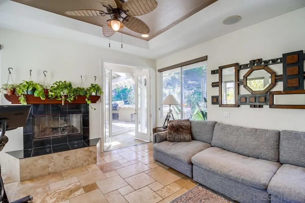 2305 Falkirk Row La Jolla, CA 92037 - Photo 20 of 36 a living room with furniture and a potted plant