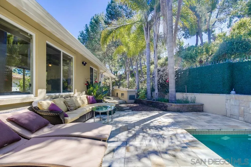2305 Falkirk Row La Jolla, CA 92037 - Photo 26 of 36 a view of a patio with couches and potted plants