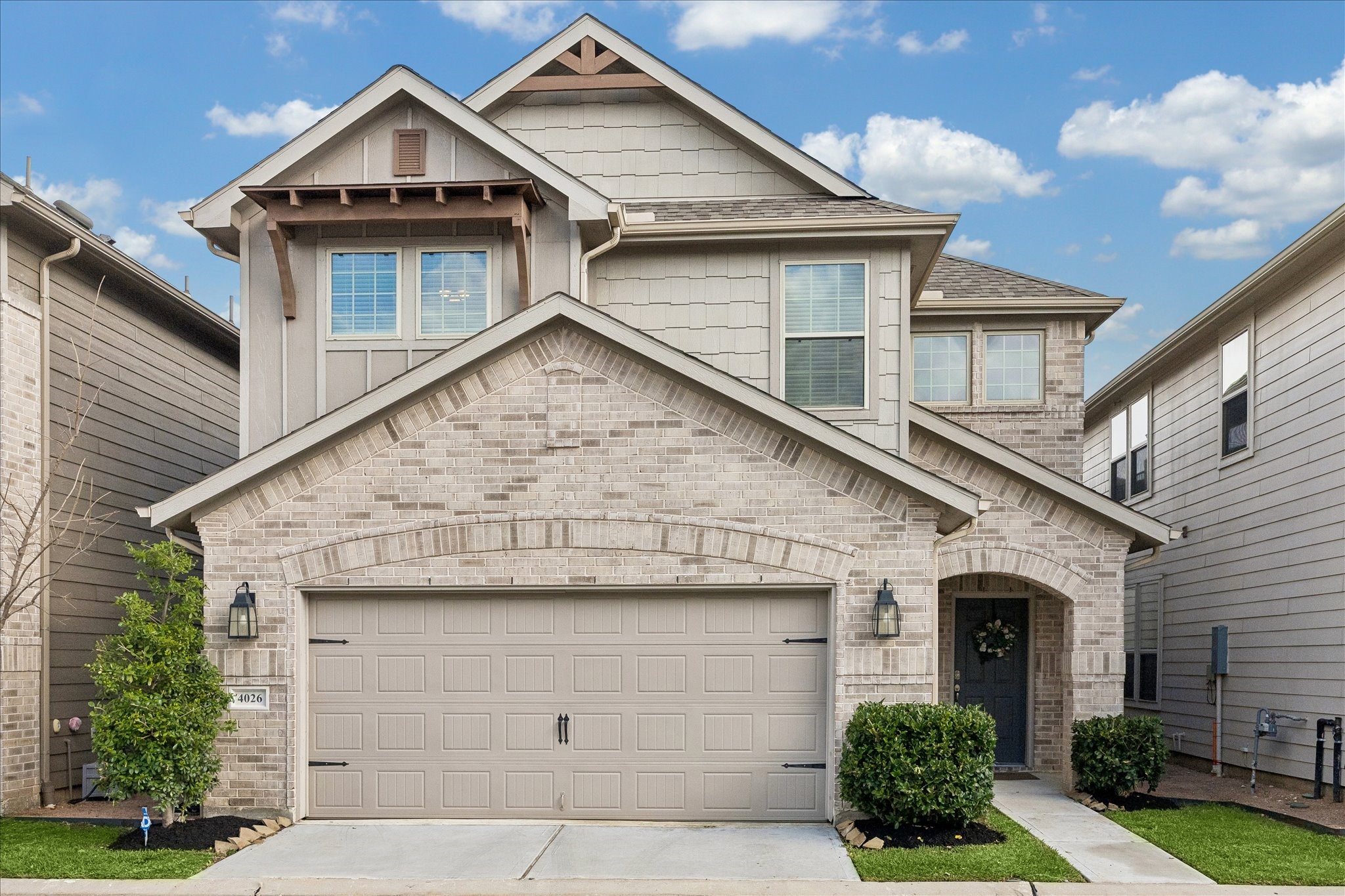 Welcome to 4026 Delta Rose.located in Oak Forest Manor, a gated community with private green space, and zoned to highly sought after Oak Forest Elementary.