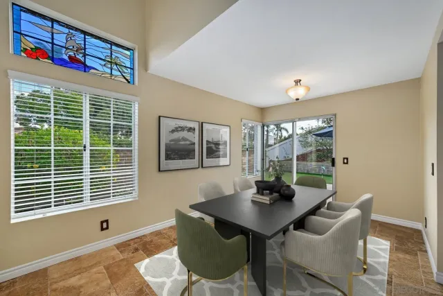 a view of a workspace with a window