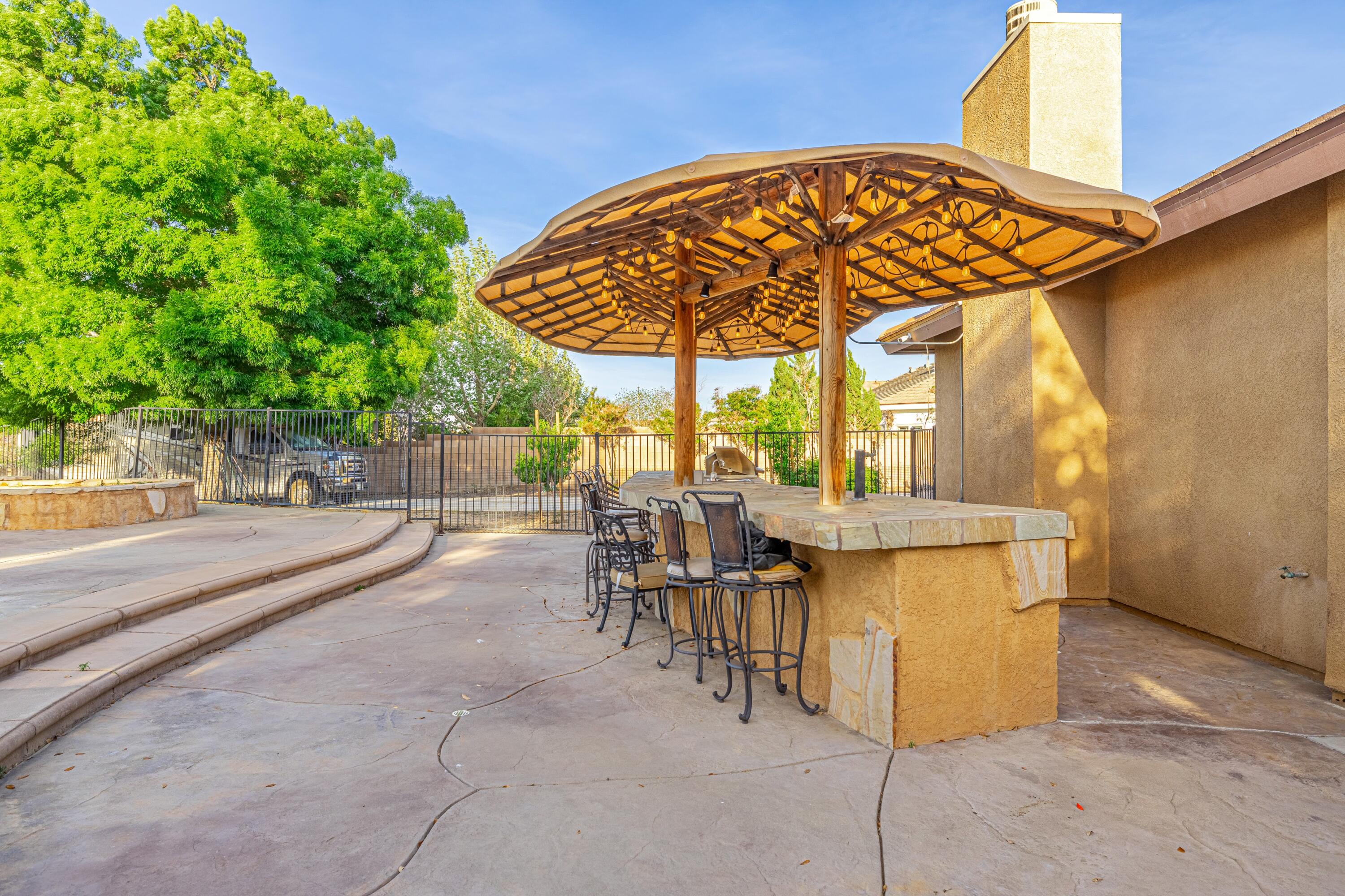4023 Derby Circle Lancaster, CA 93536 - Photo 33 of 53 a view of outdoor kitchen