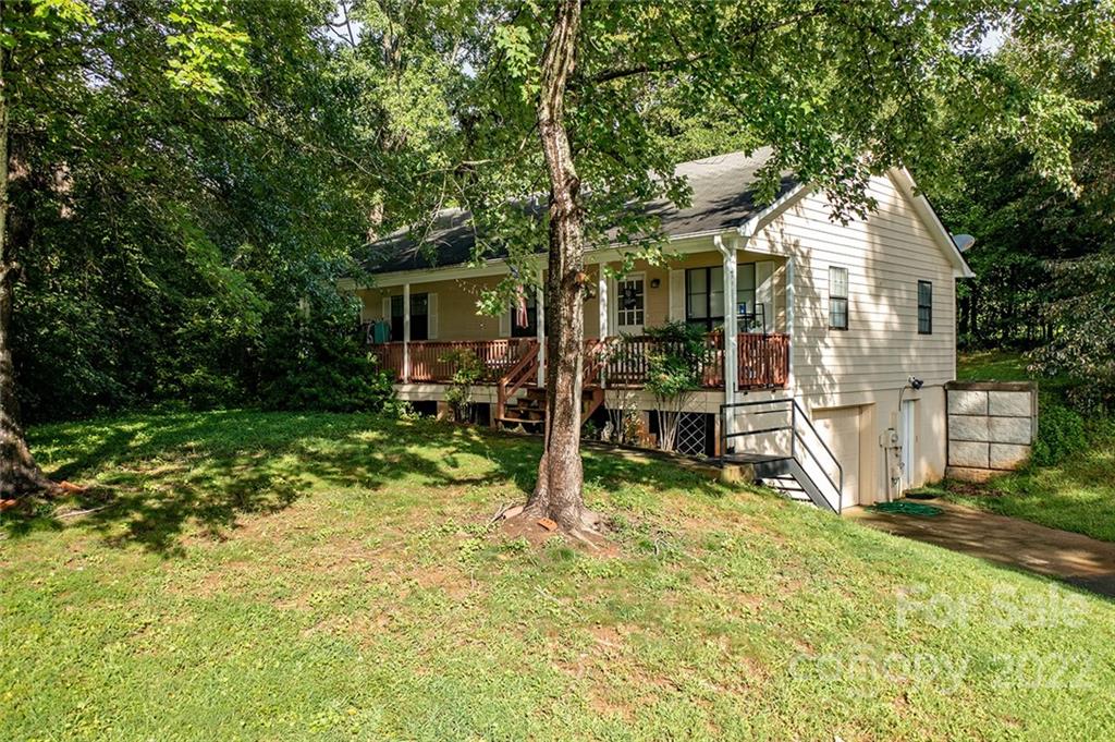 3521 Section House Road Hickory, NC 28601 - Photo 2 of 48 a view of a house with backyard porch and sitting area