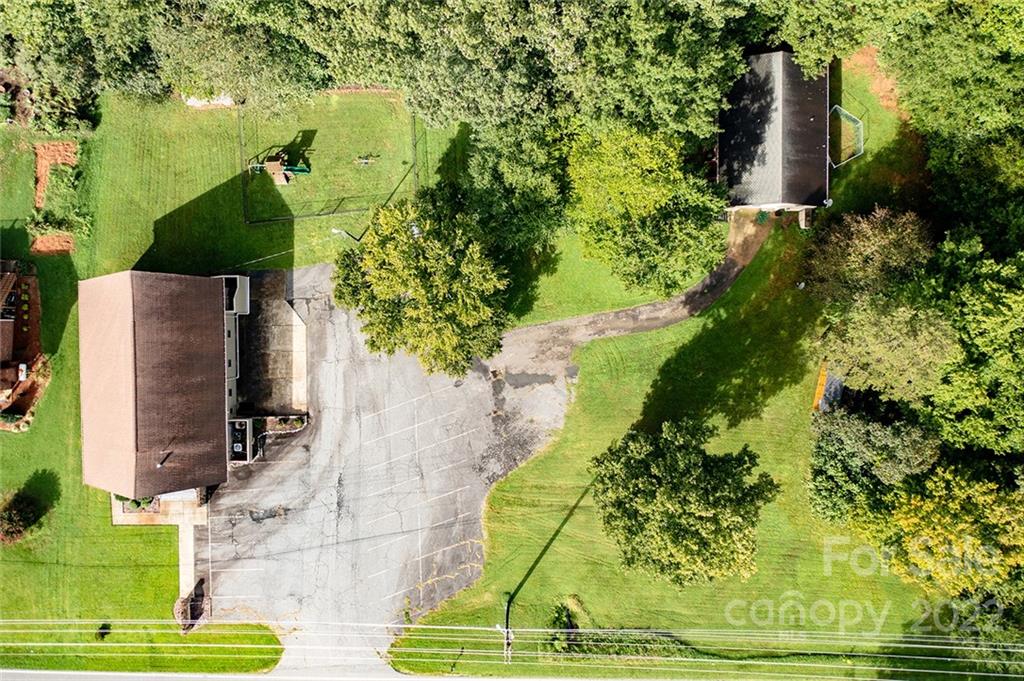 3521 Section House Road Hickory, NC 28601 - Photo 3 of 48 an aerial view of a residential houses with yard