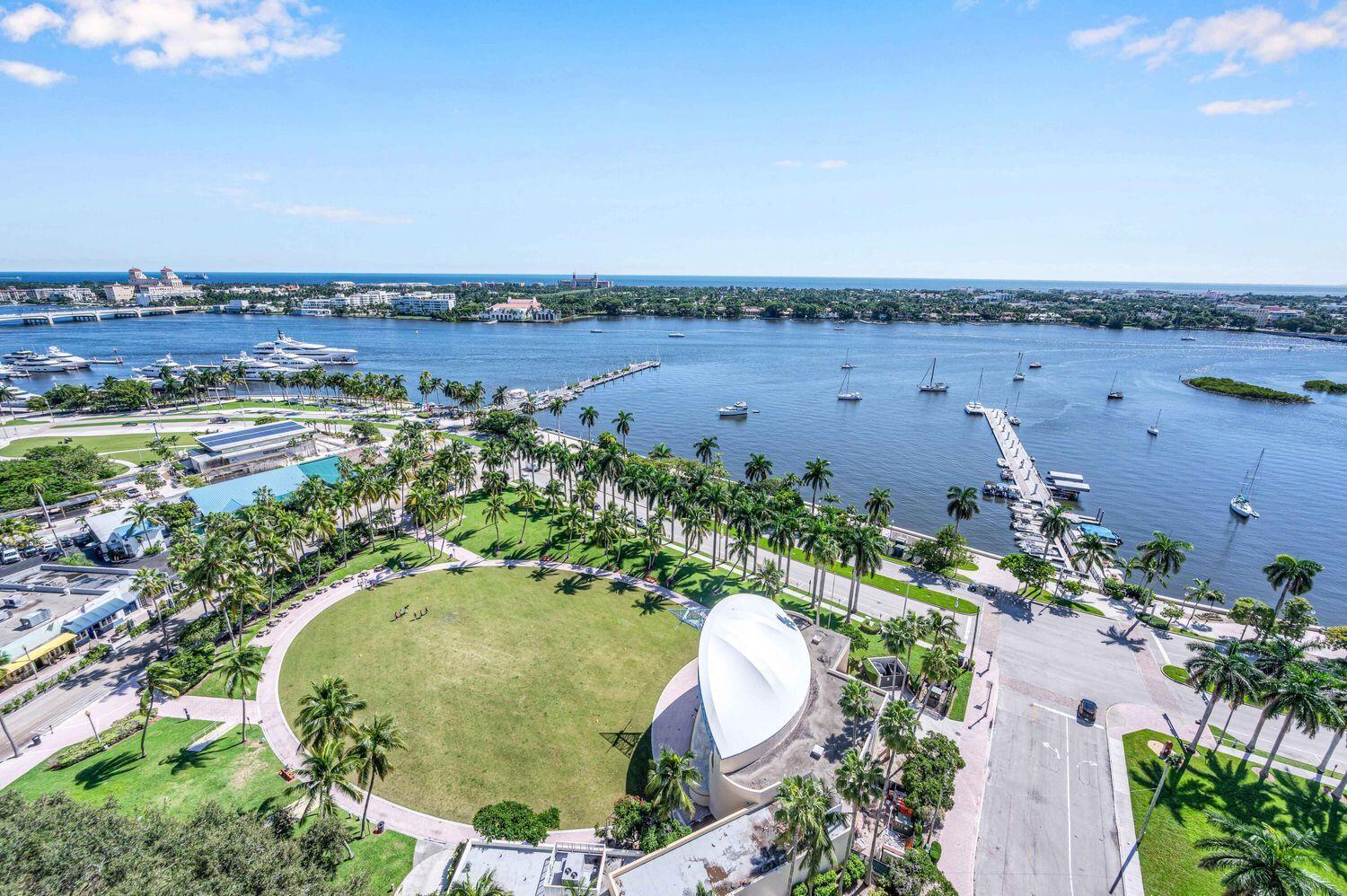 255 Evernia Street, Unit 407 West Palm Beach, FL 33401 - Photo 28 of 31 an aerial view of a city