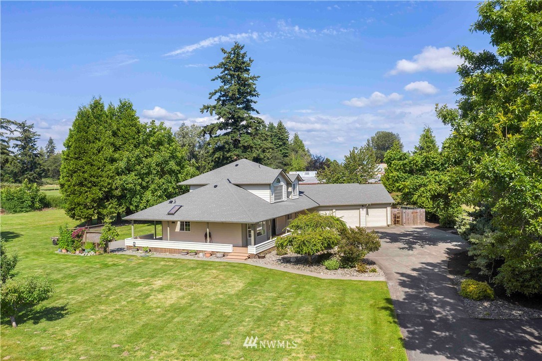 9451 Avon Allen Road Bow, WA 98232 - Photo 3 of 40 an aerial view of a house