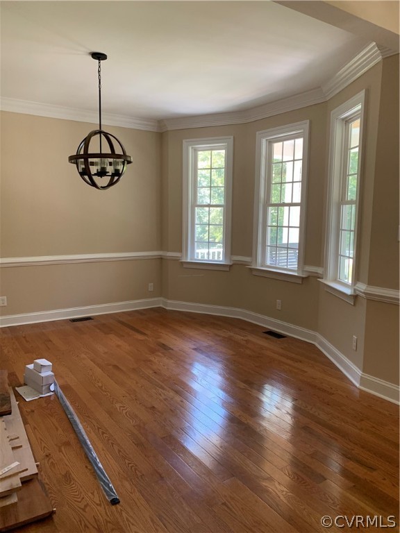 20710 River Road Chesterfield, VA 23838 - Photo 3 of 24 an empty room with wooden floor and windows