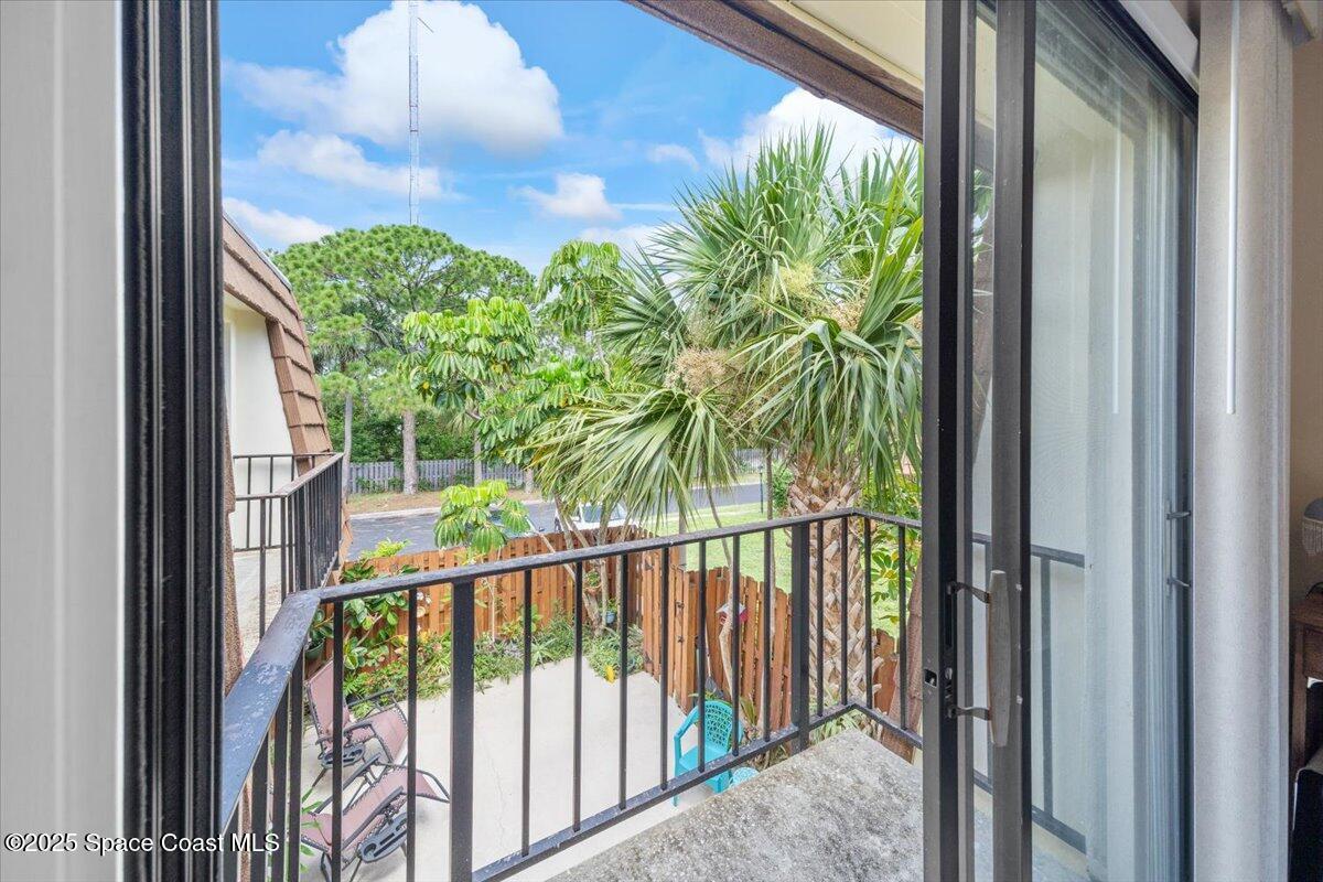 1713 Patty Circle Northeast Palm Bay, FL 32905 - Photo 19 of 26 a view of a balcony