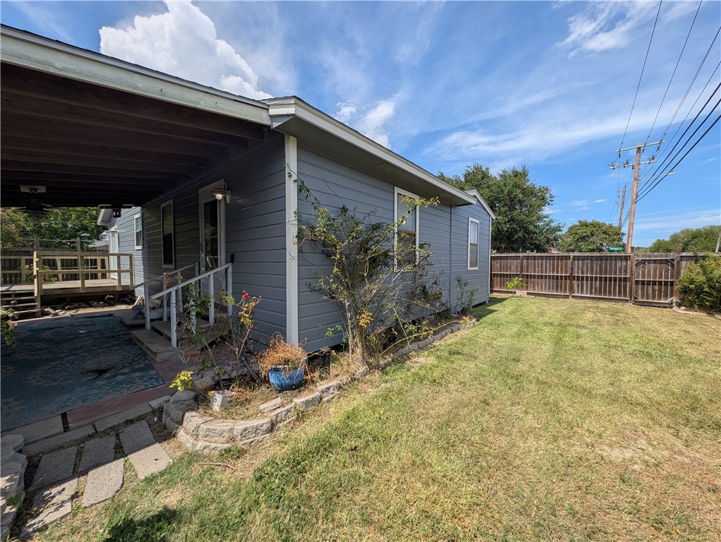 3561 Monterrey Street Corpus Christi, TX 78411 - Photo 20 of 21 a view of house with backyard