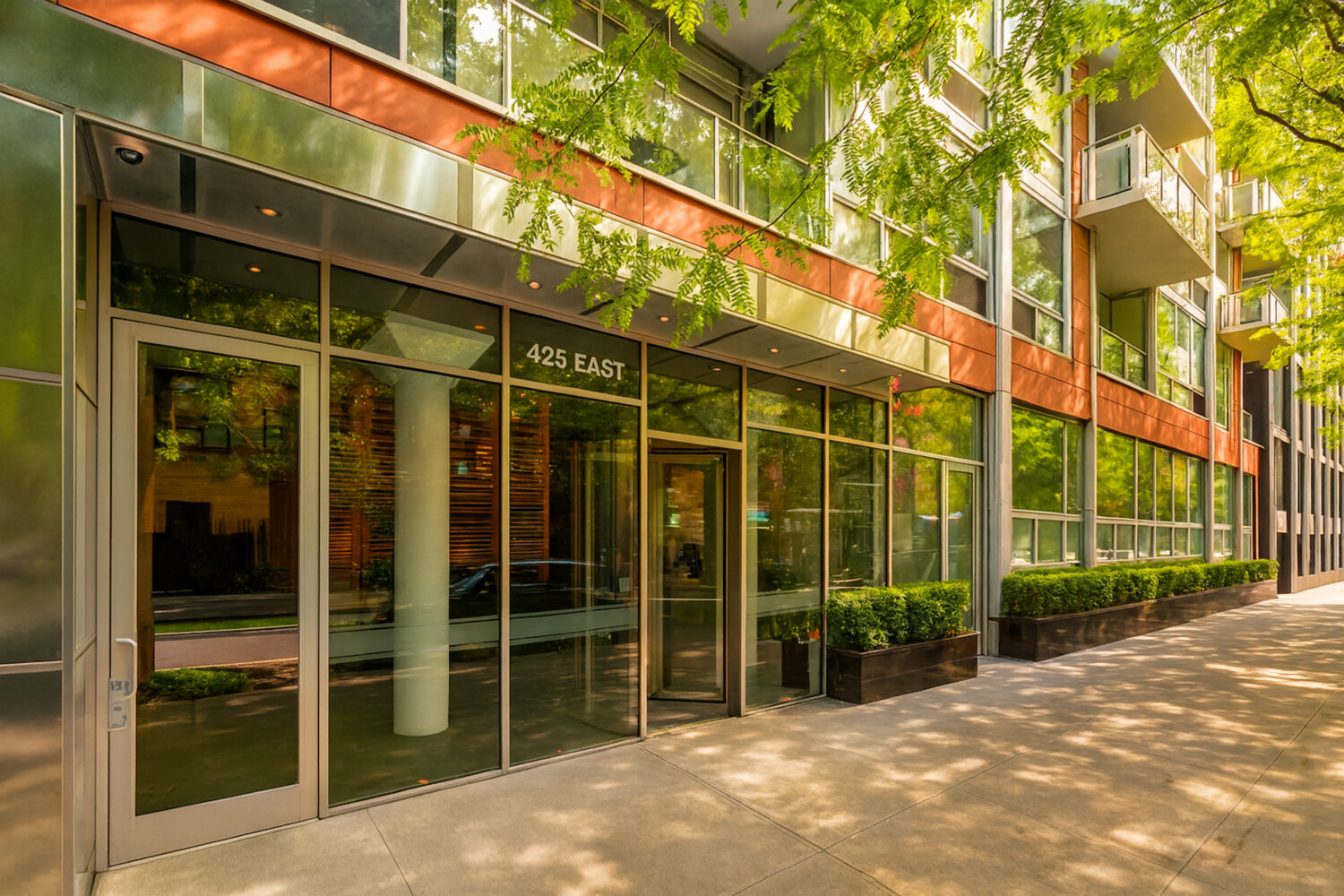 425 East 13th Street, Unit 2B Manhattan, NY 10009 - Photo 15 of 17 a view of a house with a large window