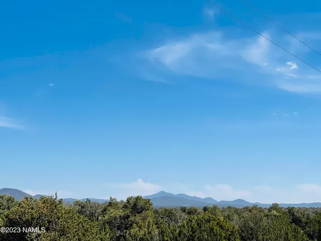 a view of city and mountain
