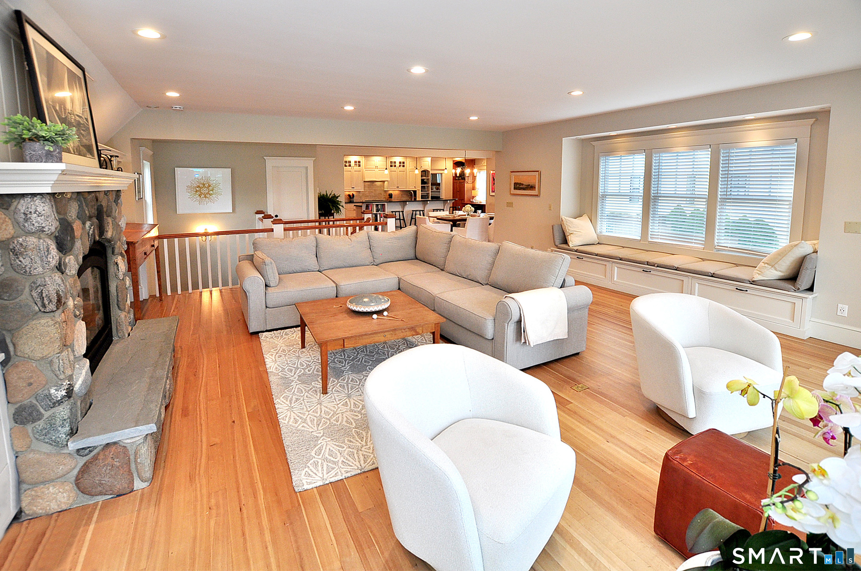 371 North Main Street Suffield, CT 06078 - Photo 13 of 39 a living room with furniture and a table