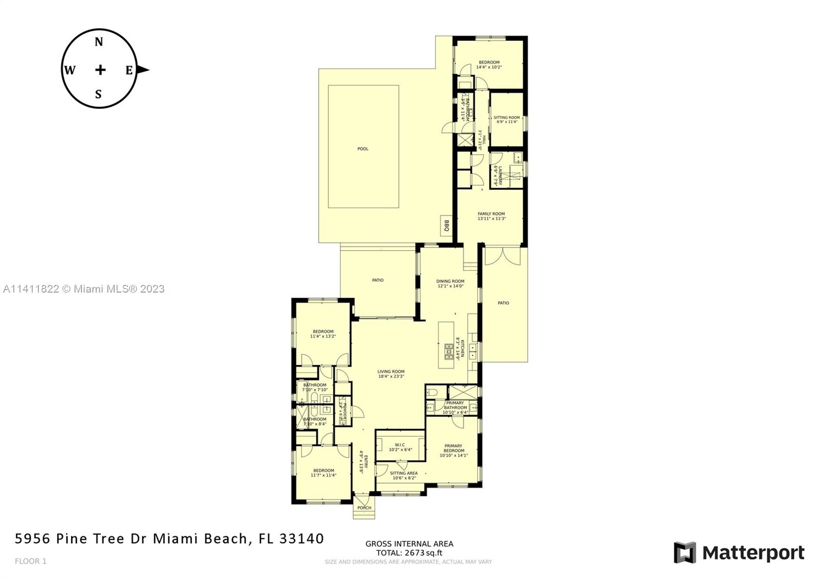 5956 Pine Tree Drive Miami Beach, FL 33140 - Photo 55 of 55 a picture of a wall with a white wall