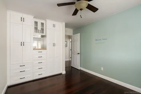 wooden floor in an empty room