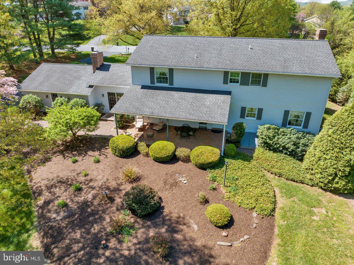 22 Lisa Road Sinking Spring, PA 19608 - Photo 4 of 60 an aerial view of a house with yard swimming pool and outdoor seating