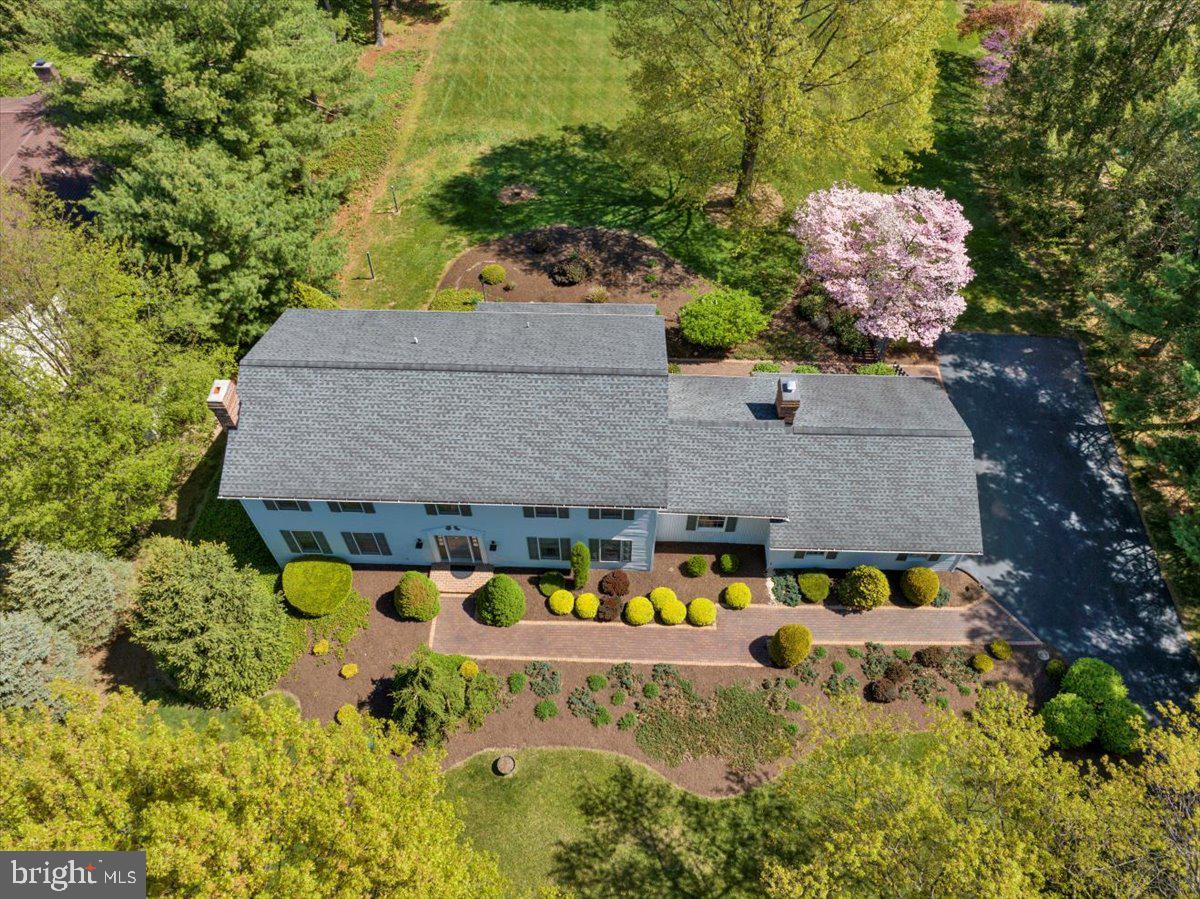 22 Lisa Road Sinking Spring, PA 19608 - Photo 5 of 60 an aerial view of house with yard swimming pool and outdoor seating
