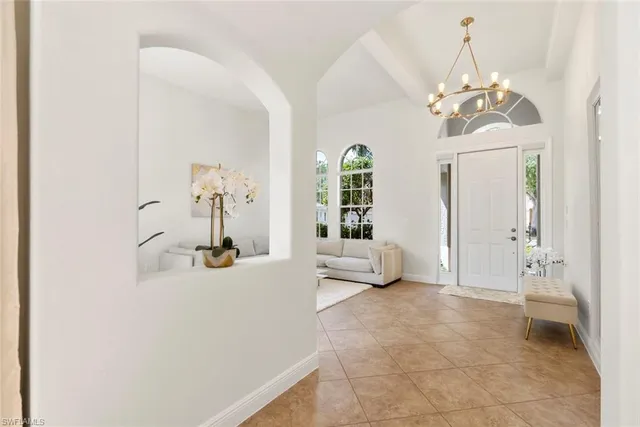 a view of a livingroom with furniture and a view of living room