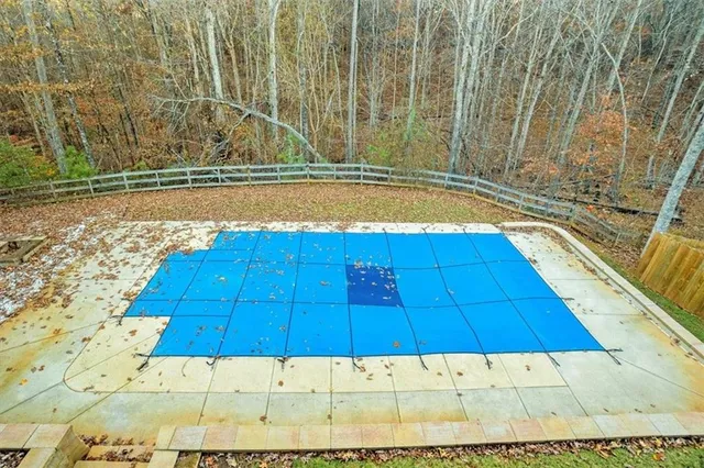 a bird view of a house