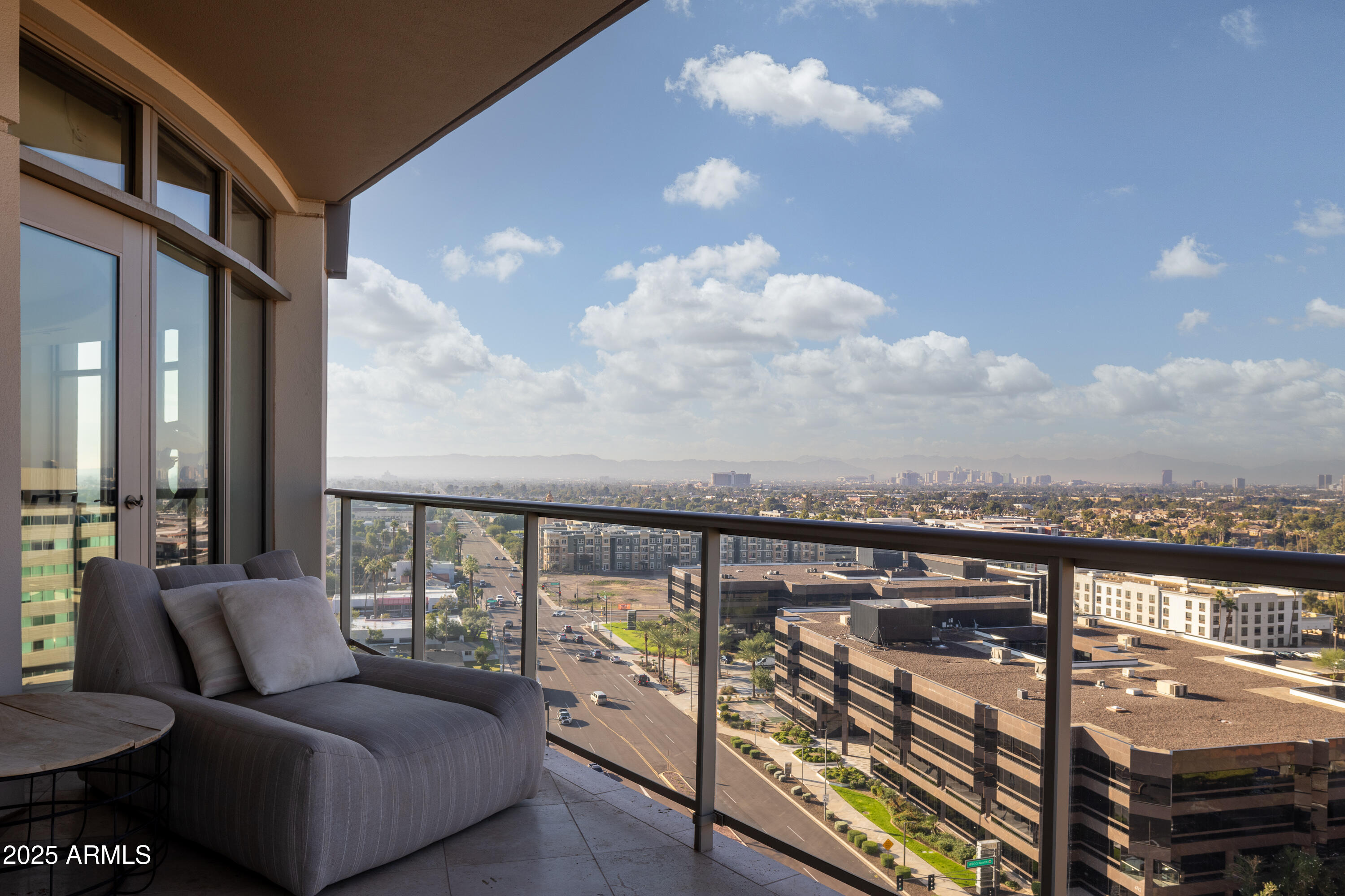 2402 East Esplanade Lane, Unit PH2 Phoenix, AZ 85016 - Photo 29 of 40 a view of a balcony with furniture