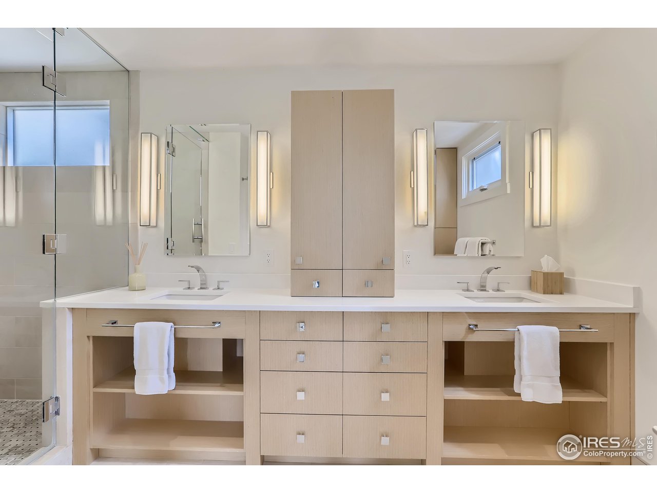153 Poorman Road Boulder, CO 80302 - Photo 26 of 40 a bathroom with a sink and a mirror