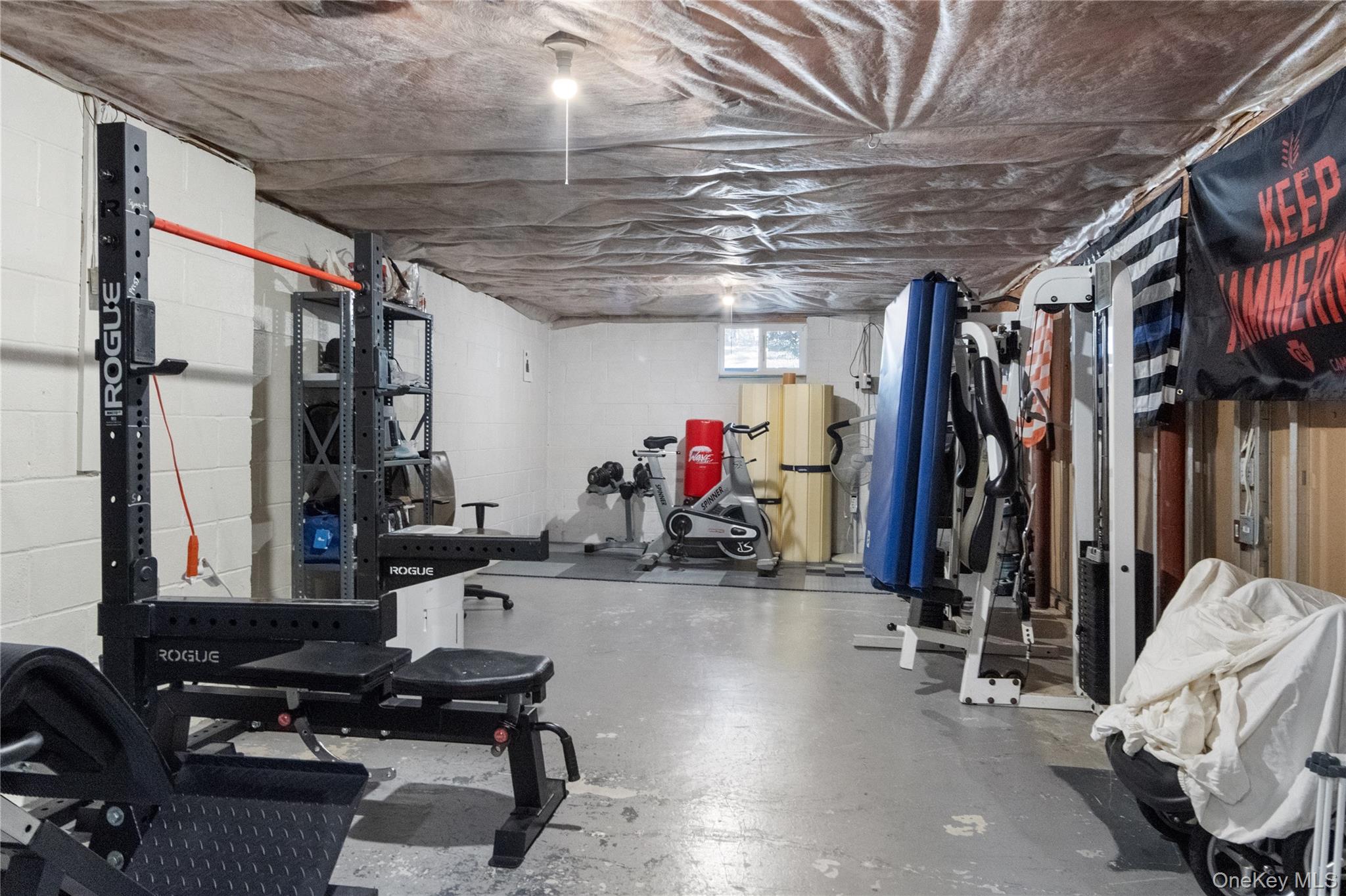 12 Chapel Road Newburgh, NY 12550 - Photo 31 of 46 a view of a room with gym equipment