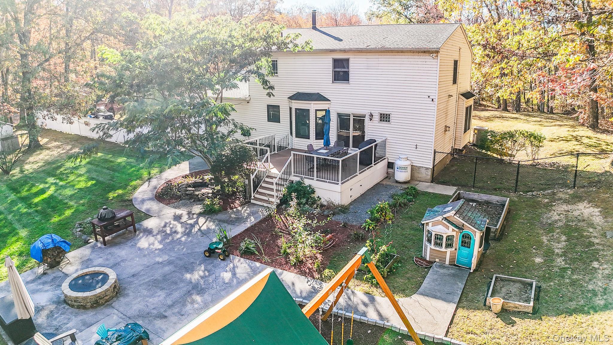 12 Chapel Road Newburgh, NY 12550 - Photo 33 of 46 aerial view of a house with backyard