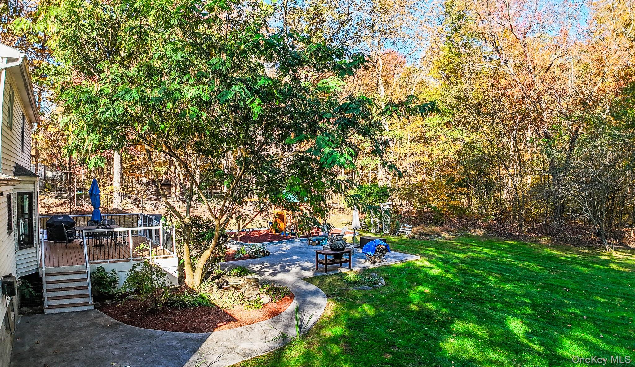 12 Chapel Road Newburgh, NY 12550 - Photo 35 of 46 a backyard of a house with lots of green space
