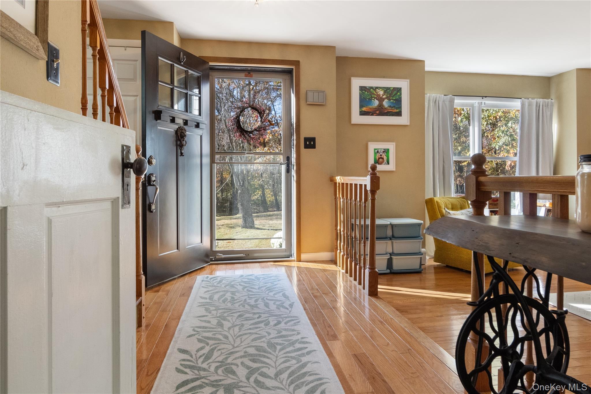12 Chapel Road Newburgh, NY 12550 - Photo 5 of 46 a view of a hallway with furniture and window