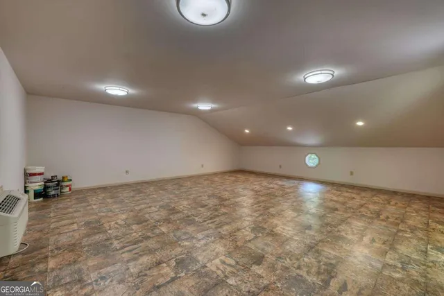 a view of a field with a yard